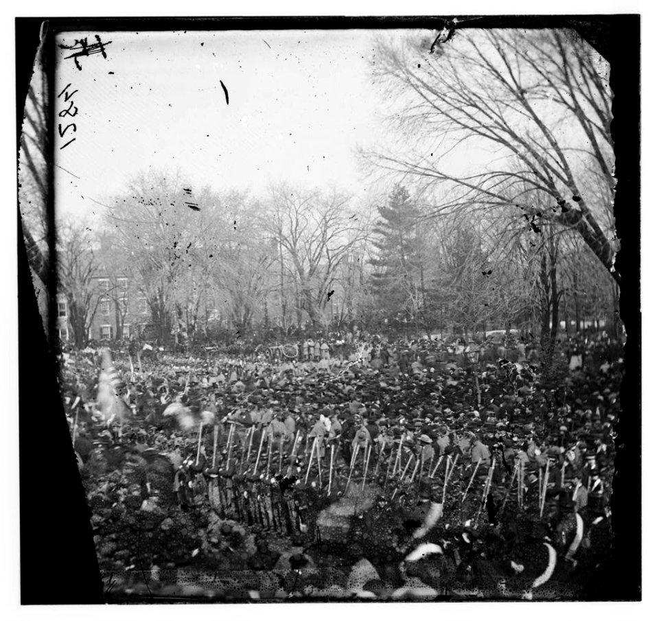 Lincoln Inauguration address soldiers