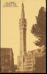 Lille - 13 - Hotel de Ville et Beffroi