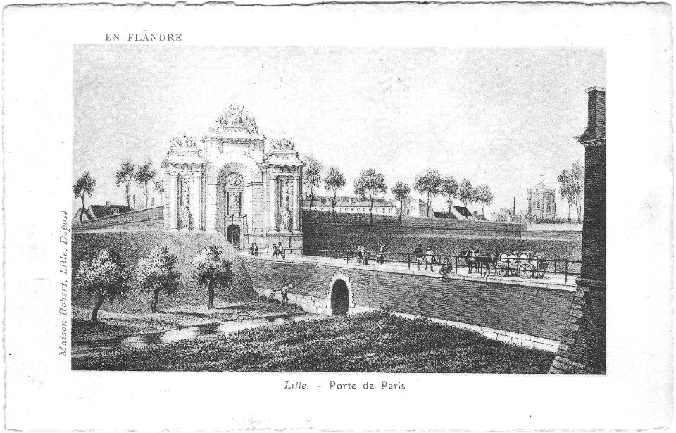 Lille - En Flandre - La Porte de Paris