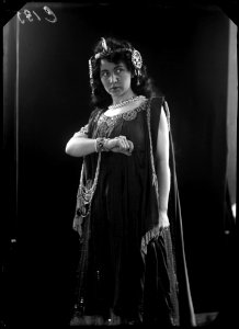 Lilly Walleni as Amneris in the opera Aida at Kungliga Operan 1906 - SMV - GV054