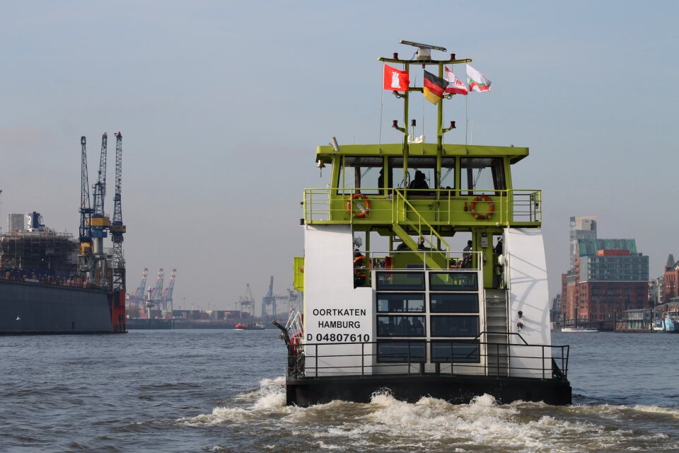 Hanseatic hamburg port elbe