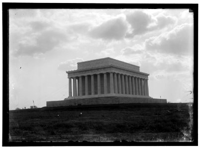 LINCOLN MEMORIAL. COMPLETE LCCN2016867126