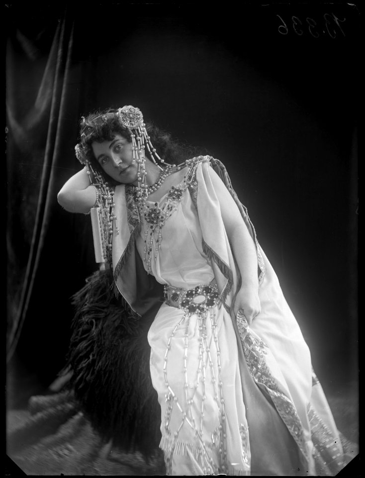 Lilly Walleni in Aida at Kungliga Operan 1906 - SMV - NV046