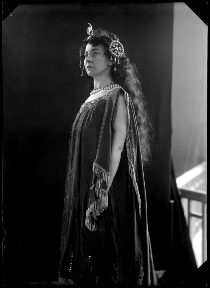 Lilly Walleni in Aida at Kungliga Operan 1906 - SMV - NV050