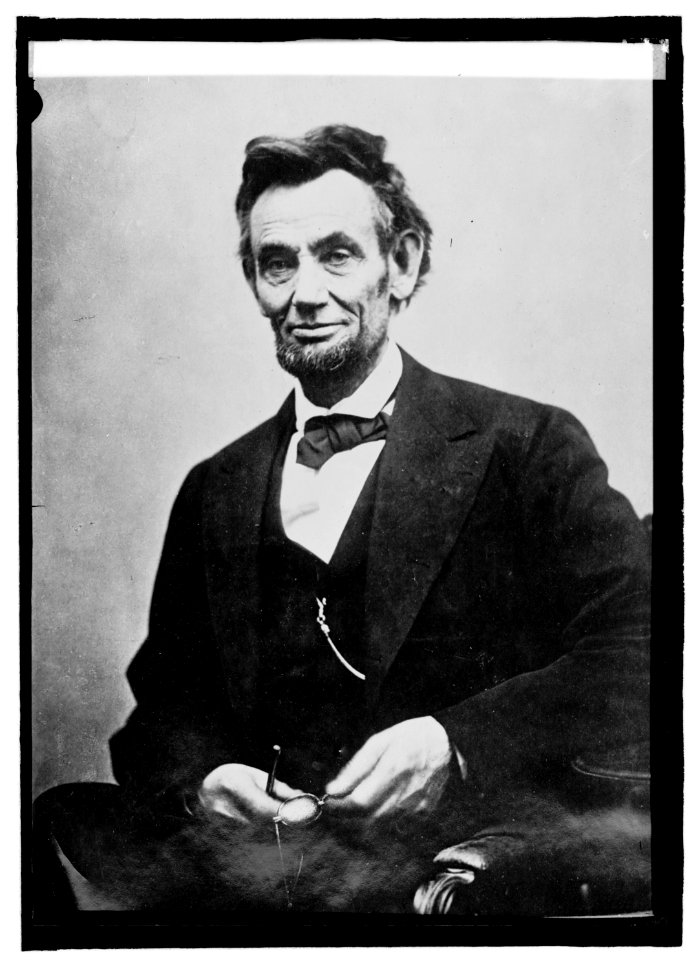Lincoln taken shortly before his death LCCN2016821197
