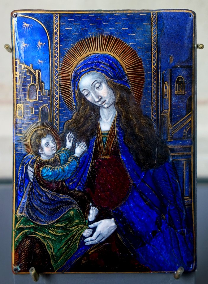 Lille PdBA limosin vierge à l'enfant