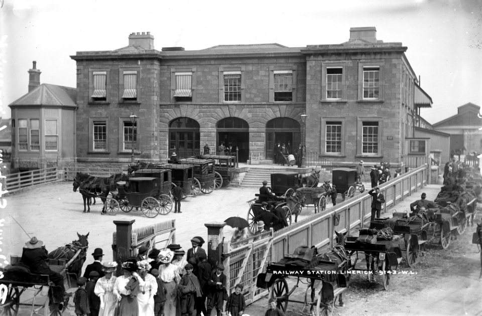 Limerick Railway Station Fast Excursion to the International Exhibition