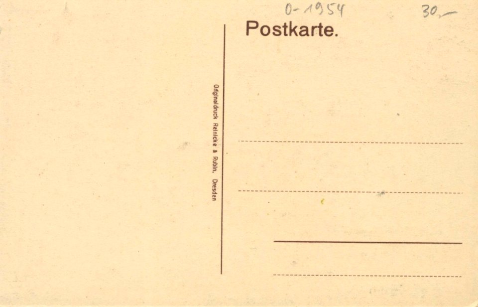 Lindow (Mark), Brandenburg - Breite Straße (back) (Zeno Ansichtskarten)