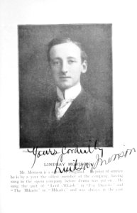 Lindsay Morison, stage actor