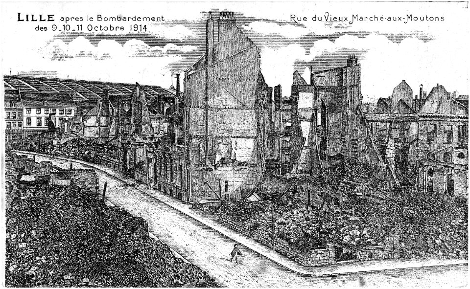 Lille – Rue du Vieux Marché aux Moutons (Côté impair)