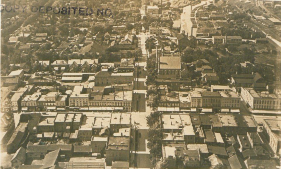 Lindsay Ontario from the Air (HS85-10-36004)