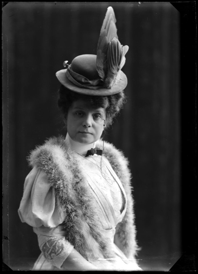 Lina Sandell in Jerikos murar at Dramatiska teatern 1907 - SMV - GS017