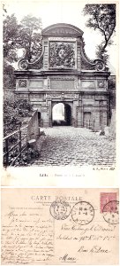 Lille. — Porte de la Citadelle rº-vº