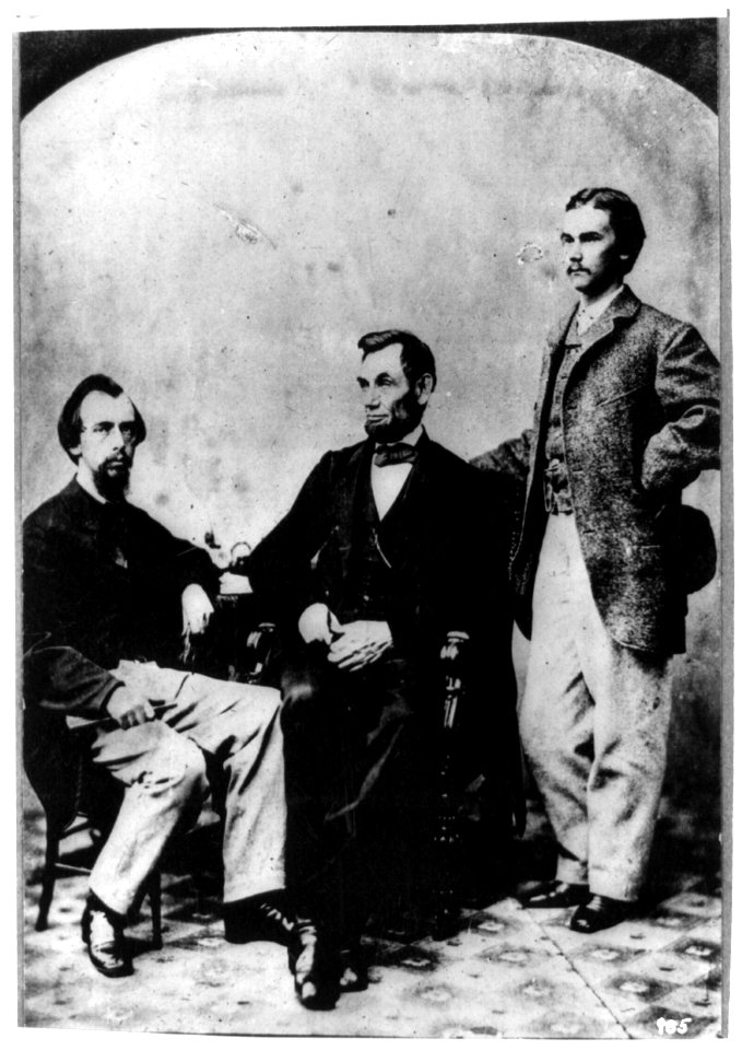 Lincoln and his secretaries