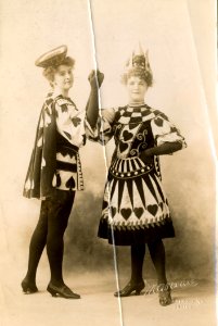 Lillian Gillette and Lillian Burcham (SAYRE 12408)