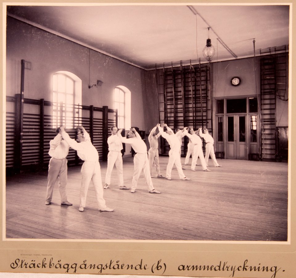Linggymnastik Gymnastiska Centralinstitutet Stockholm 1900, gih0001