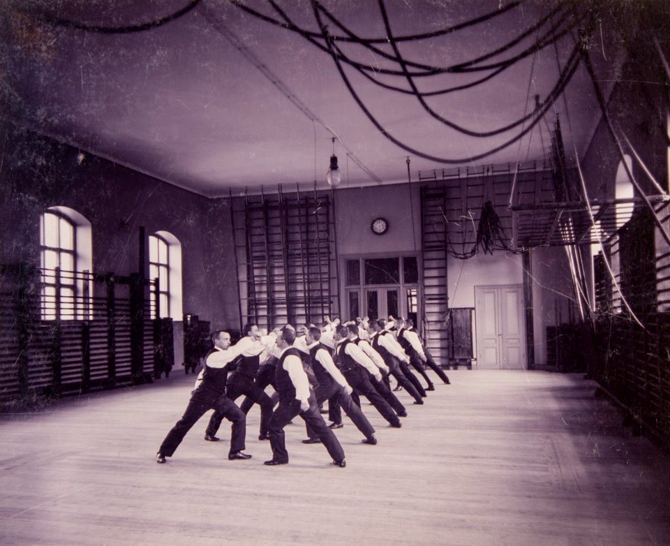 Linggymnastik Gymnastiska Centralinstitutet Stockholm ca 1900 0045