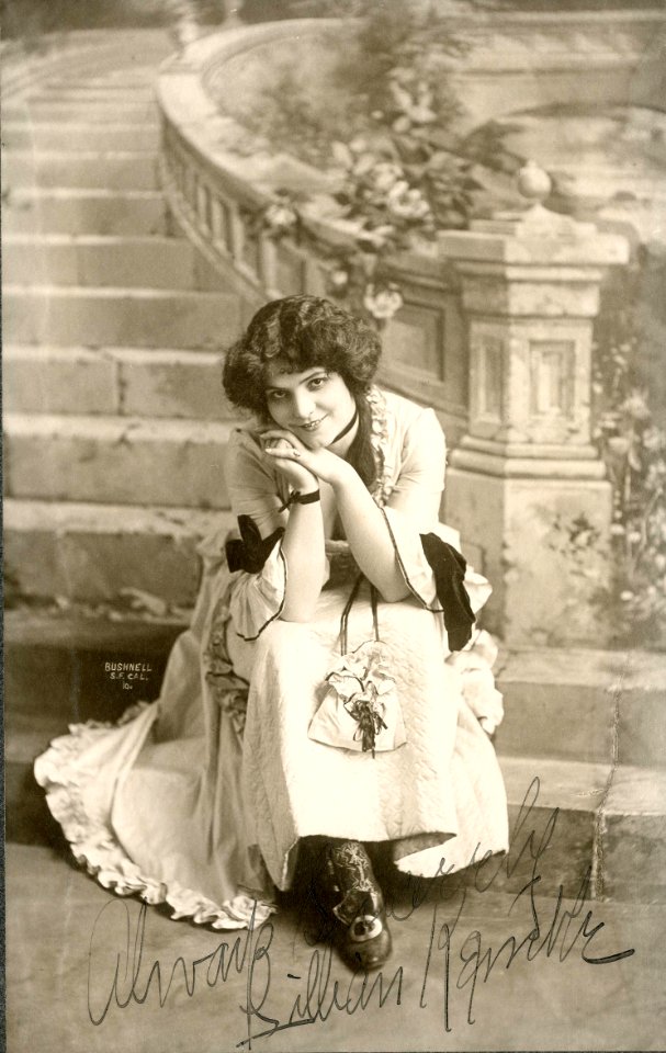 Lillian Kemble, stage actress (SAYRE 4775)