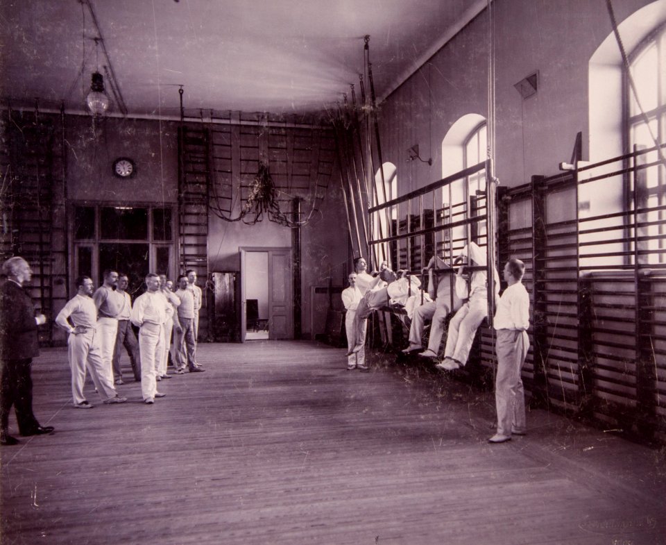 Linggymnastik Gymnastiska Centralinstitutet Stockholm ca 1900 0049
