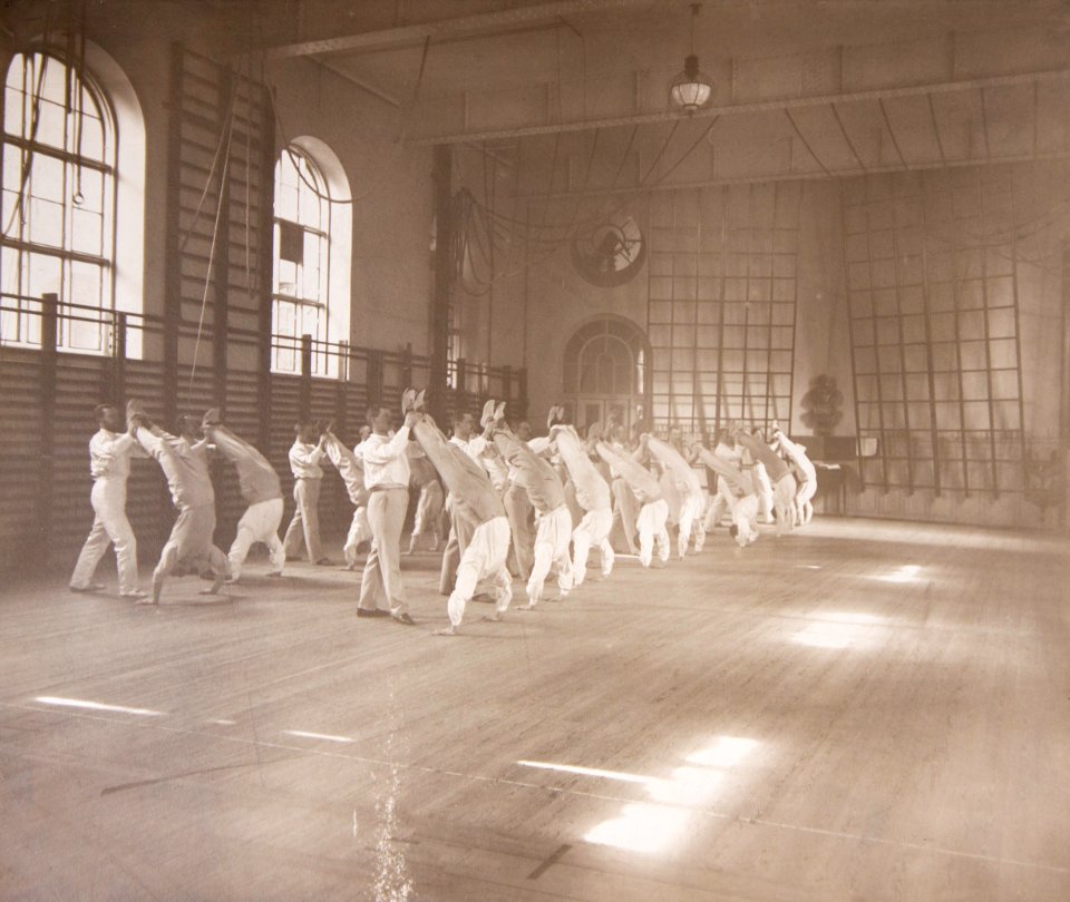 Linggymnastik Gymnastiska Centralinstitutet Stockholm ca 1900 0057