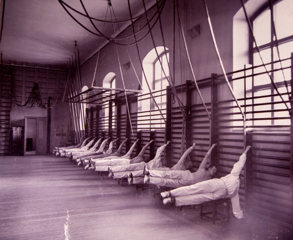 Linggymnastik Gymnastiska Centralinstitutet Stockholm ca 1900 0061