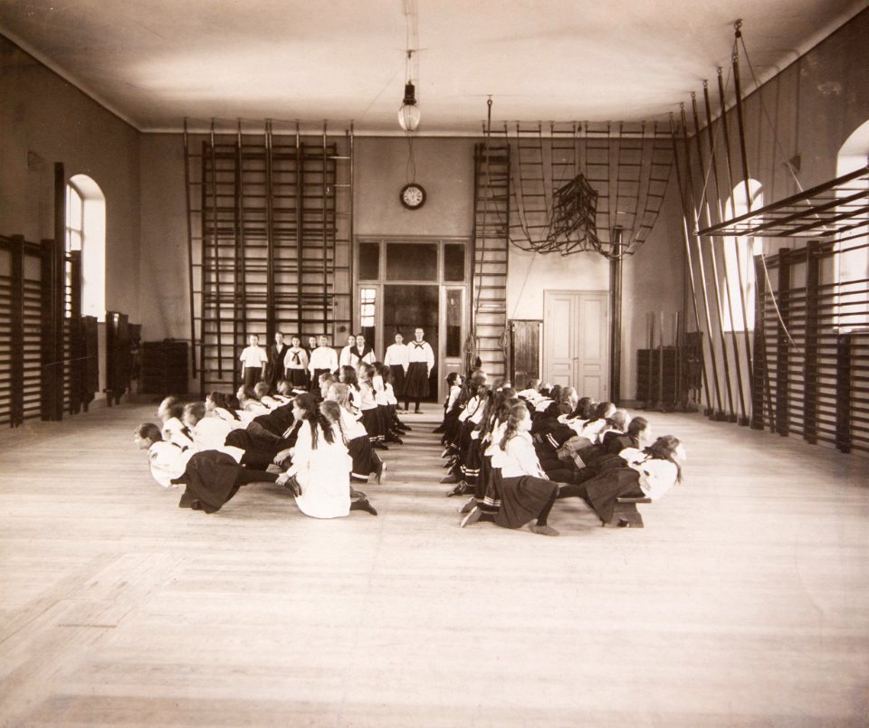 Linggymnastik Gymnastiska Centralinstitutet Stockholm ca 1900 0096