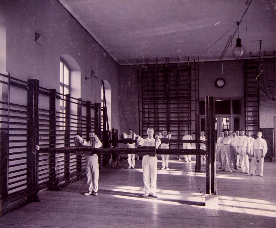 Linggymnastik Gymnastiska Centralinstitutet Stockholm ca 1900 0034