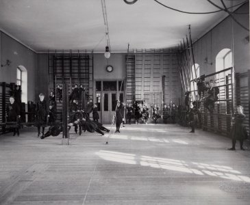 Linggymnastik Gymnastiska Centralinstitutet Stockholm ca 1900 0101