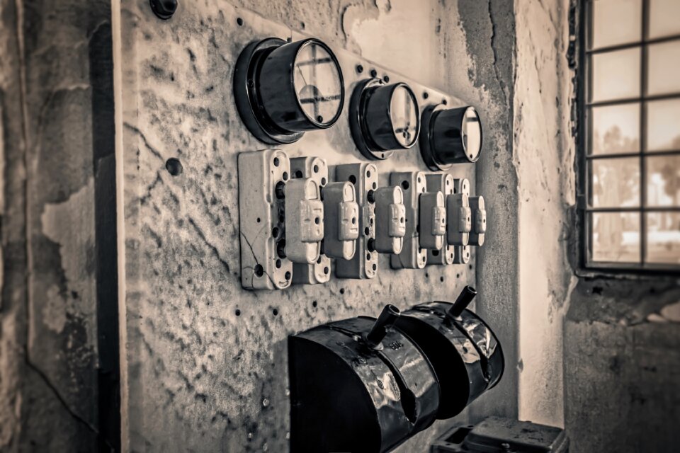 Dirty obsolete vintage
