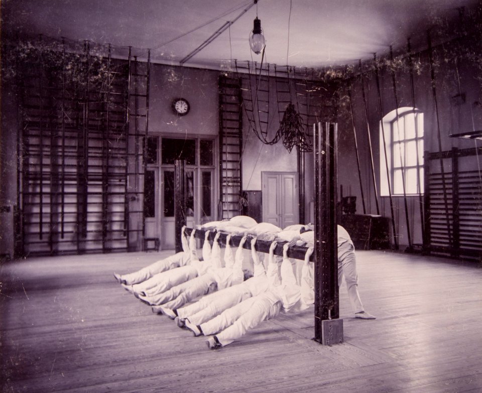 Linggymnastik Gymnastiska Centralinstitutet Stockholm ca 1900 0047