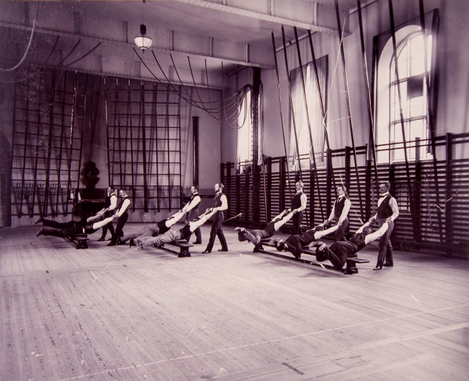 Linggymnastik Gymnastiska Centralinstitutet Stockholm ca 1900 0055