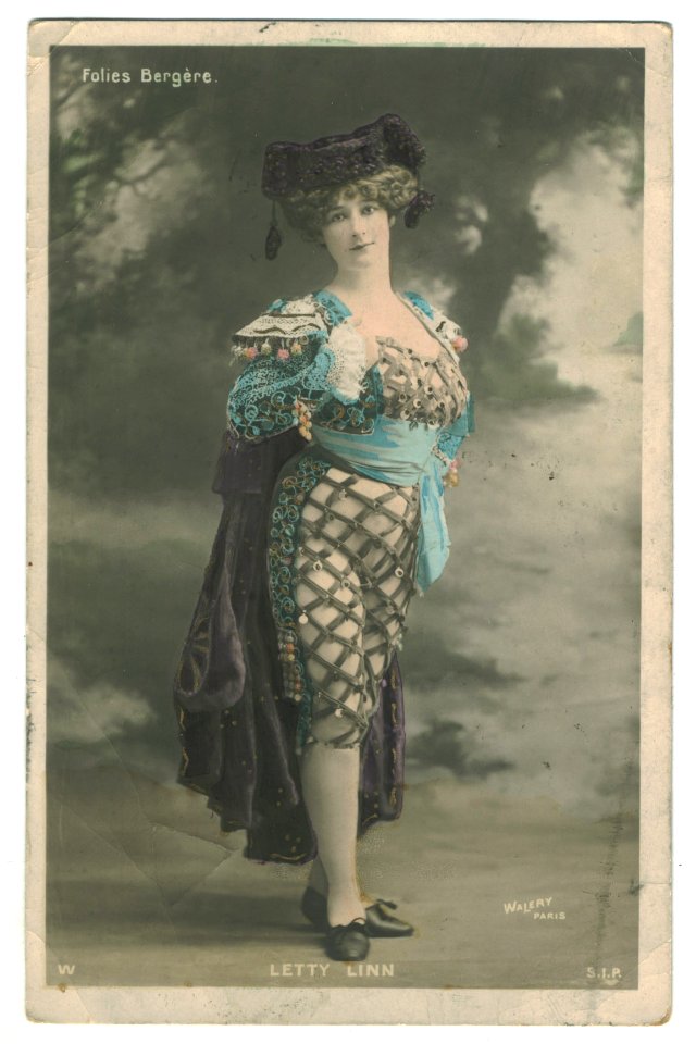 LINN, Letty SIP. 5130. Folies Bergére. Photo Waléry