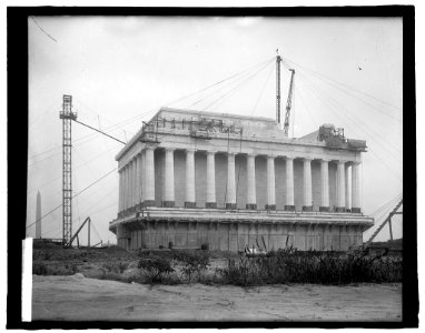 Lincoln Memorial, (Washington, D.C.), Jany. 1917 LCCN2016852824