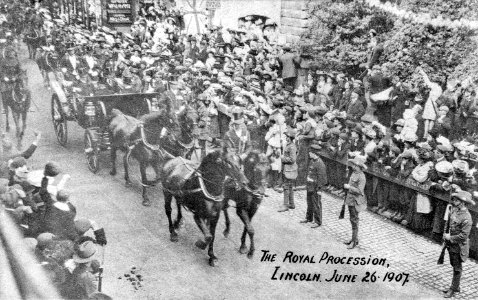 Lincoln Royal Procession 1907 photo