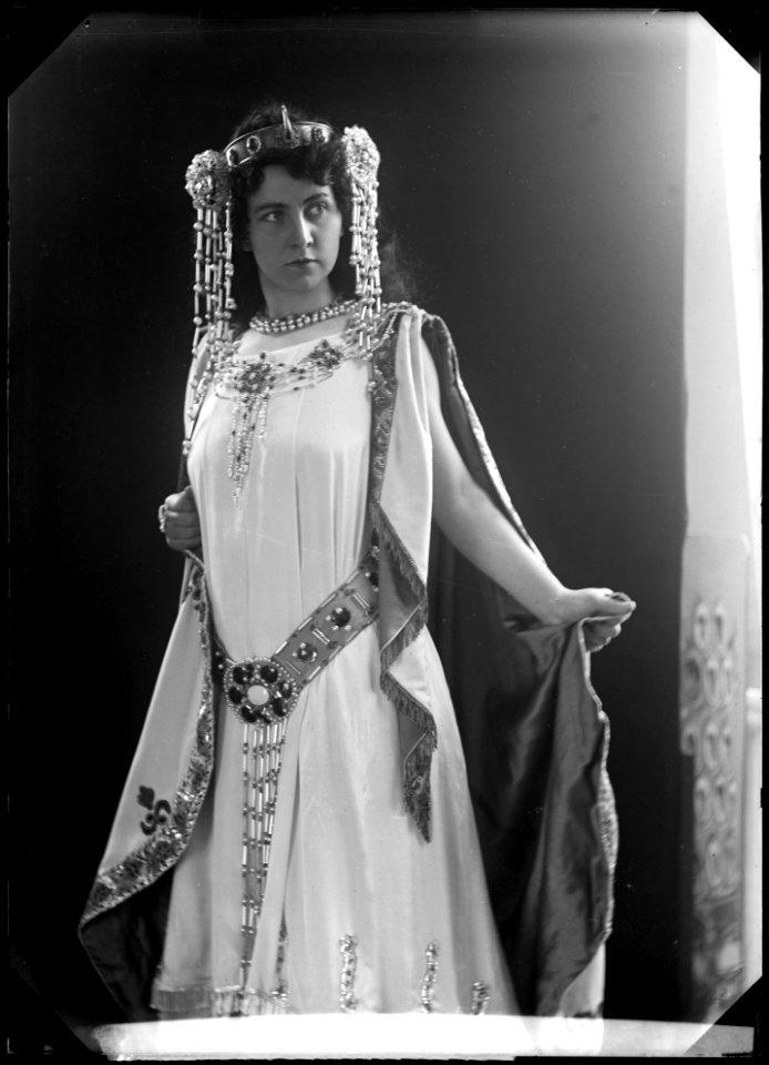 Lilly Walleni in Aida at Kungliga Operan 1906 - SMV - NV048