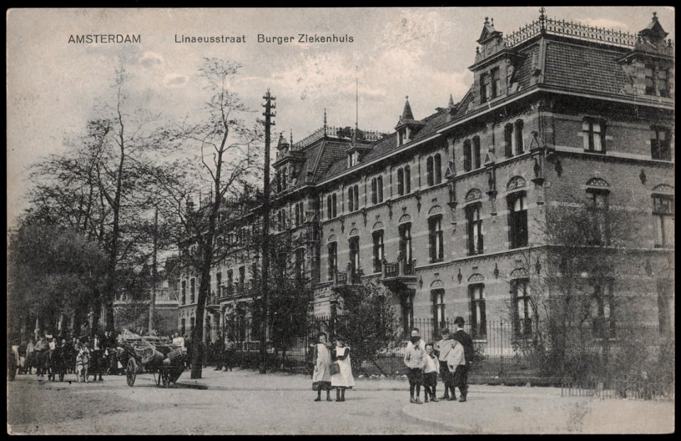 Linnaeusstraat. Uitgave J.H. Schaefer's Edition, Amsterdam, Afb PRKBB00355000006