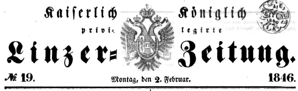 Linzer Zeitung 1846-02-02