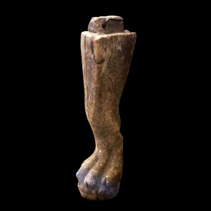 Lion leg shaped furniture element-MAHG 023457-IMG 1751-black