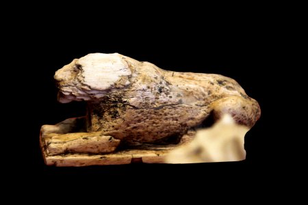 Lion-shaped game counter-E 16667-IMG 0300-black
