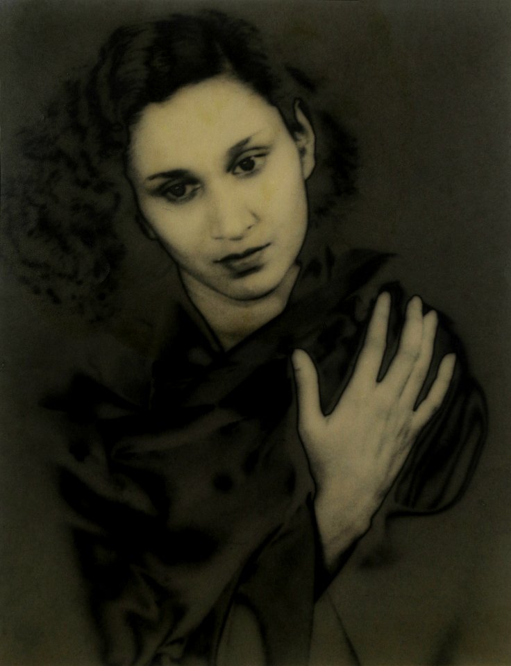 Lionel Wendt - A Portrait of Miss Miriam Peiris