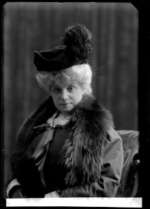 Lina Sandell in Gertrud at Dramatiska teatern 1907 - SMV - NS014