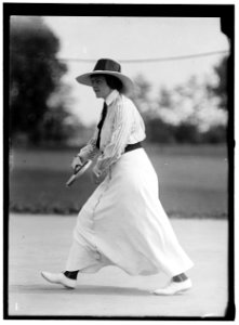 LIPPETT, MISS FRANCES. PLAYING IN TENNIS TOURNAMENT LCCN2016864620