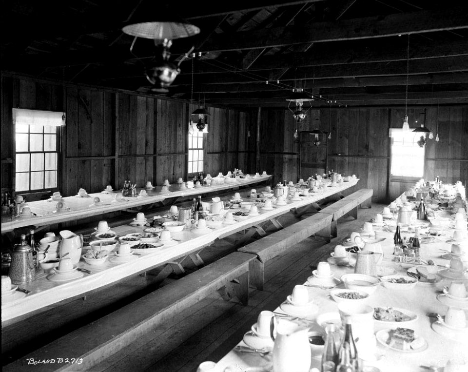 Linco Log and Lumber Company Mess Hall