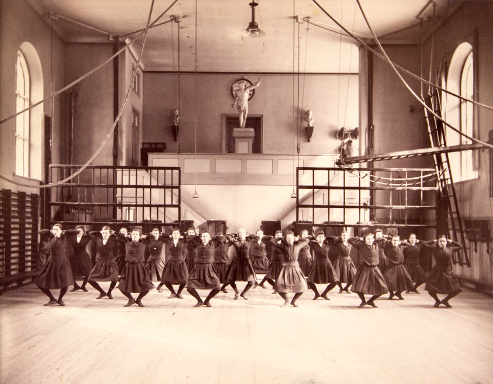 Linggymnastik Gymnastiska Centralinstitutet Stockholm ca 1892 0106