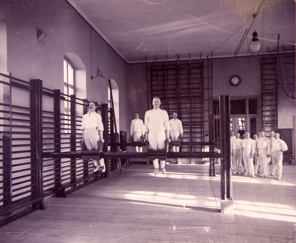 Linggymnastik Gymnastiska Centralinstitutet Stockholm ca 1900 0035