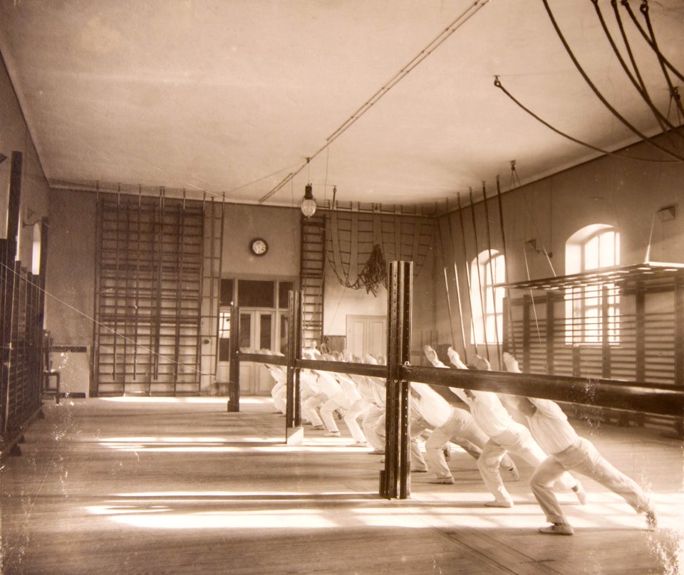 Linggymnastik Gymnastiska Centralinstitutet Stockholm ca 1900 0039
