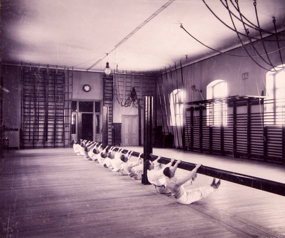 Linggymnastik Gymnastiska Centralinstitutet Stockholm ca 1900 0044