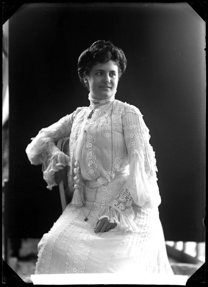 Lisa Ranft, actor, portrait 1904 - SMV - GR016