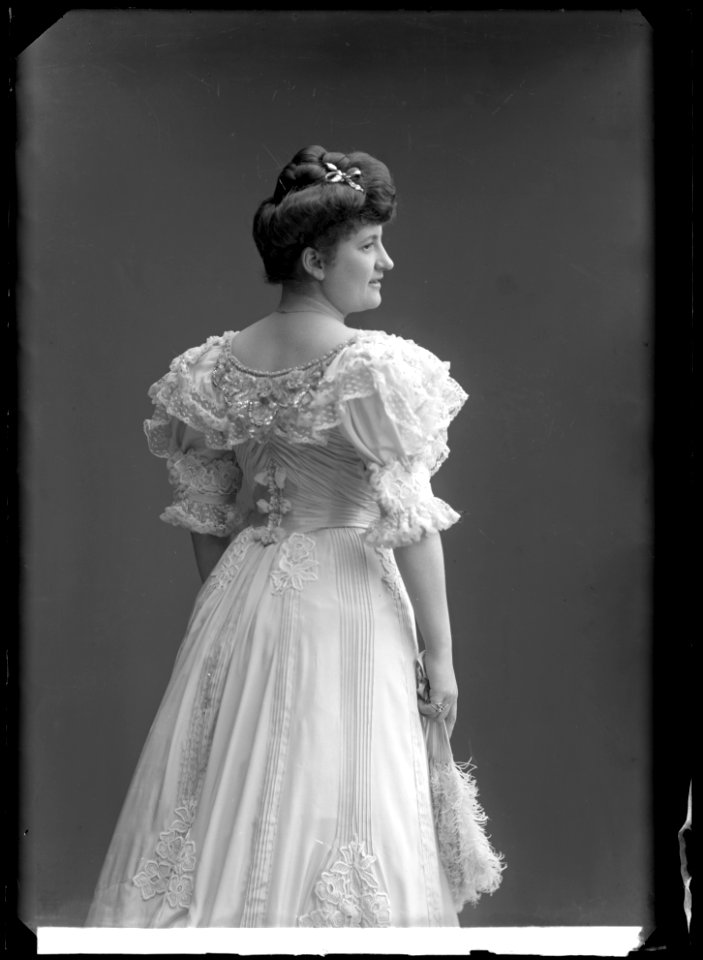 Lisa Ranft, actor, portrait 1906 - SMV - NR021