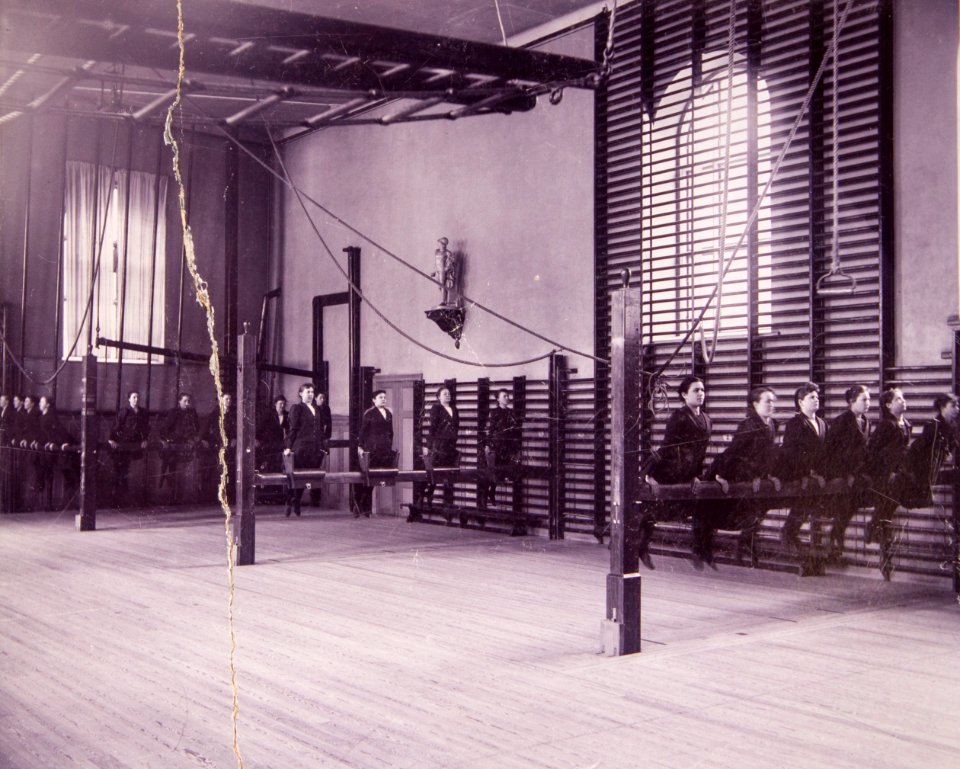Linggymnastik Gymnastiska Centralinstitutet Stockholm ca 1900 0095